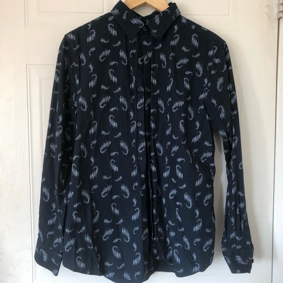 PERRY ELLIS Men’s Button-down Shirt - Picture 1 of 8